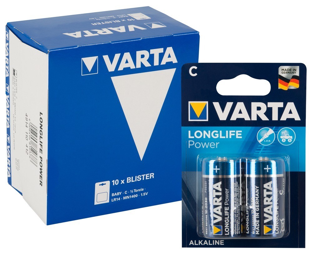 Batterie Varta C 10x2er