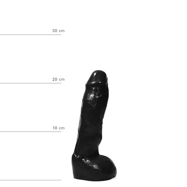 Realistischer Dildo 21 cm - Schwarz