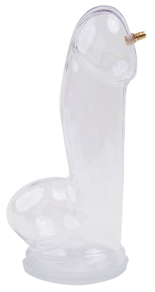 Realistischer PeniszylinderXL glasklar