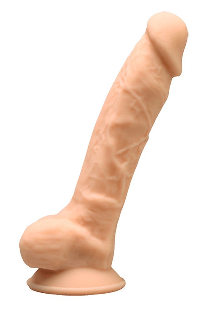 Naturdildo mit Saugfuß